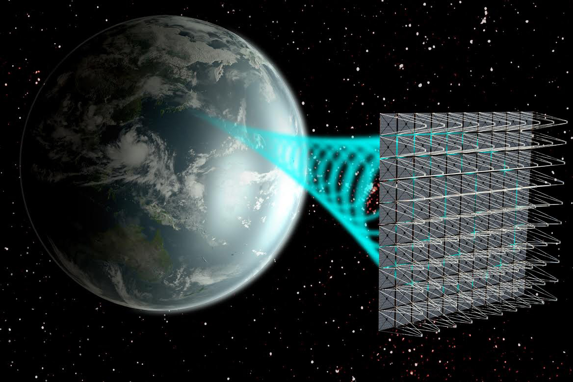 Japānas uzņēmums Japan Space Systems spēja pārraidīt uz Zemi saules enerģiju tieši no kosmosa
