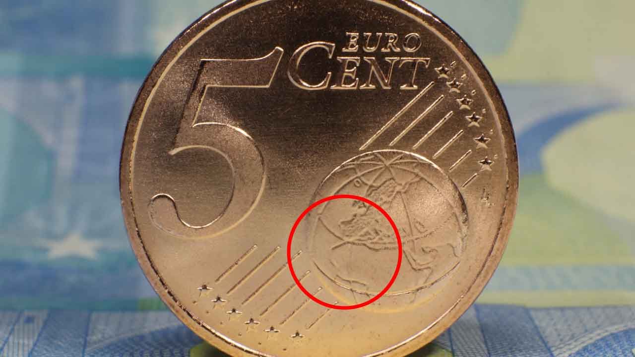 Šī 5 centu monēta ir viena no visvērtīgākajām pasaulē: par to var saņemt 800 eiro.