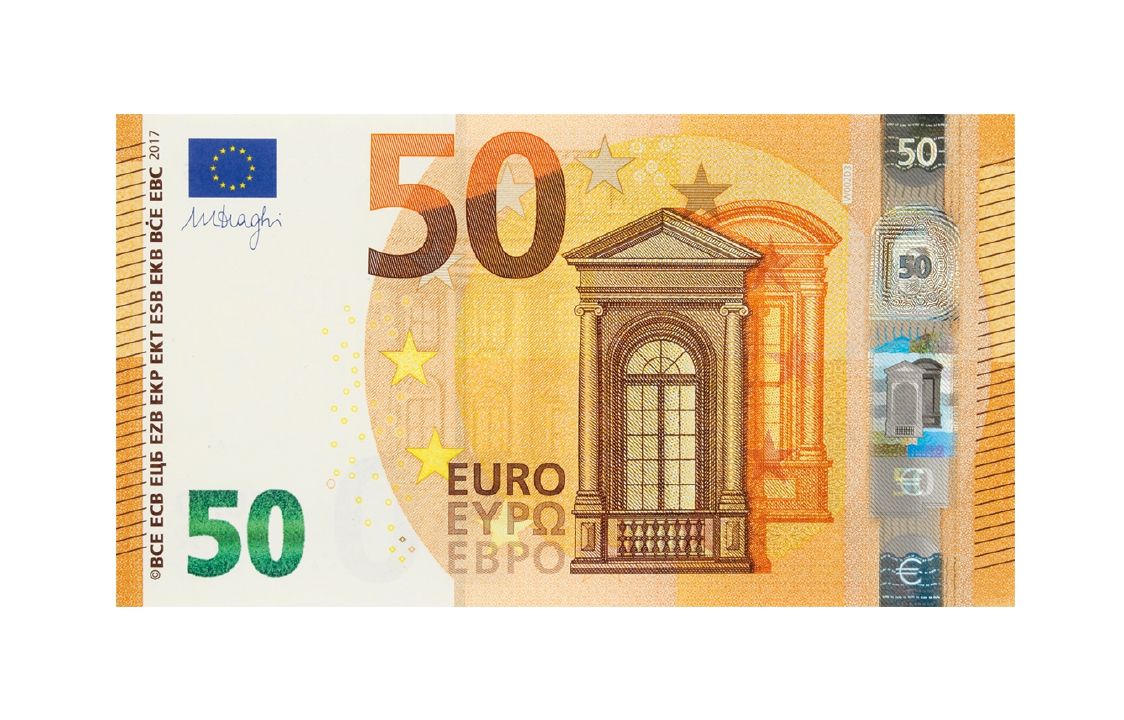 Tā izskatīsies jaunas 5, 10, 20, 50, 100 un 200 eiro banknotes: ar šo interesanto ECB dizainu