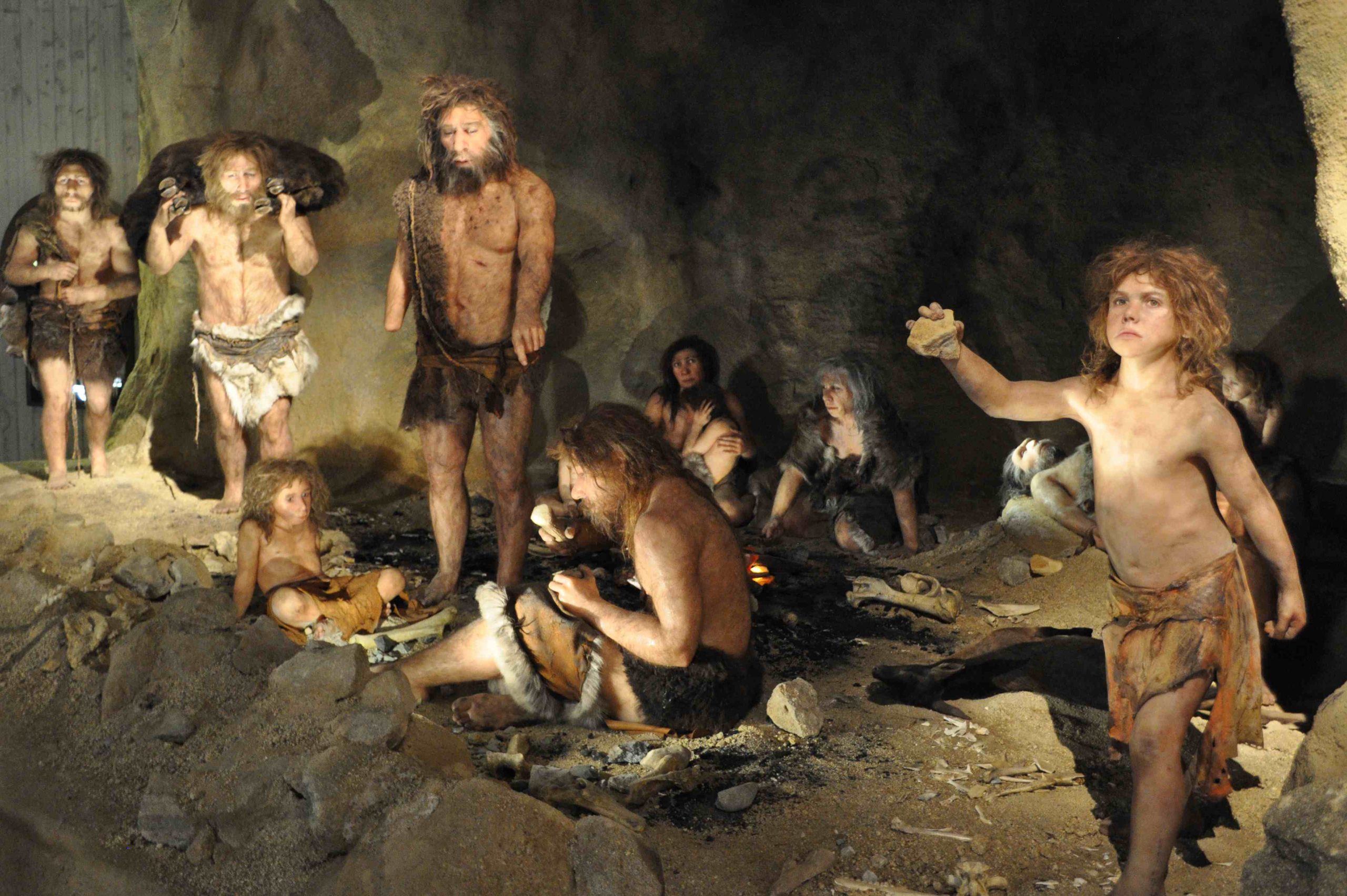 Mums ir jauni dati par neandertāliešu rituālo uzvedību: Des Cubierta alā (Madride) atrastas apzināti sakrautas dzīvnieku galvaskausu kaudzes.