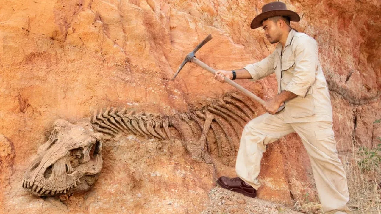 Ir parādījusies Nāves upe: arheoloģiska vieta, kurā miruši tūkstošiem dinozauru.