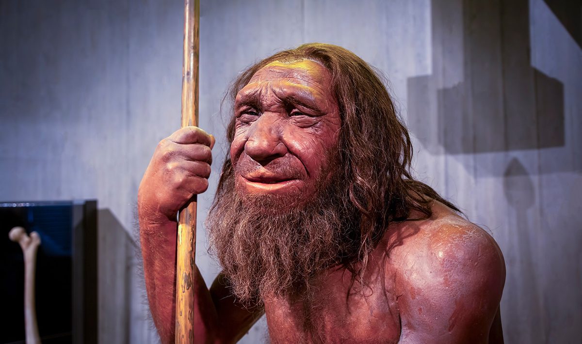 neandertāliešus