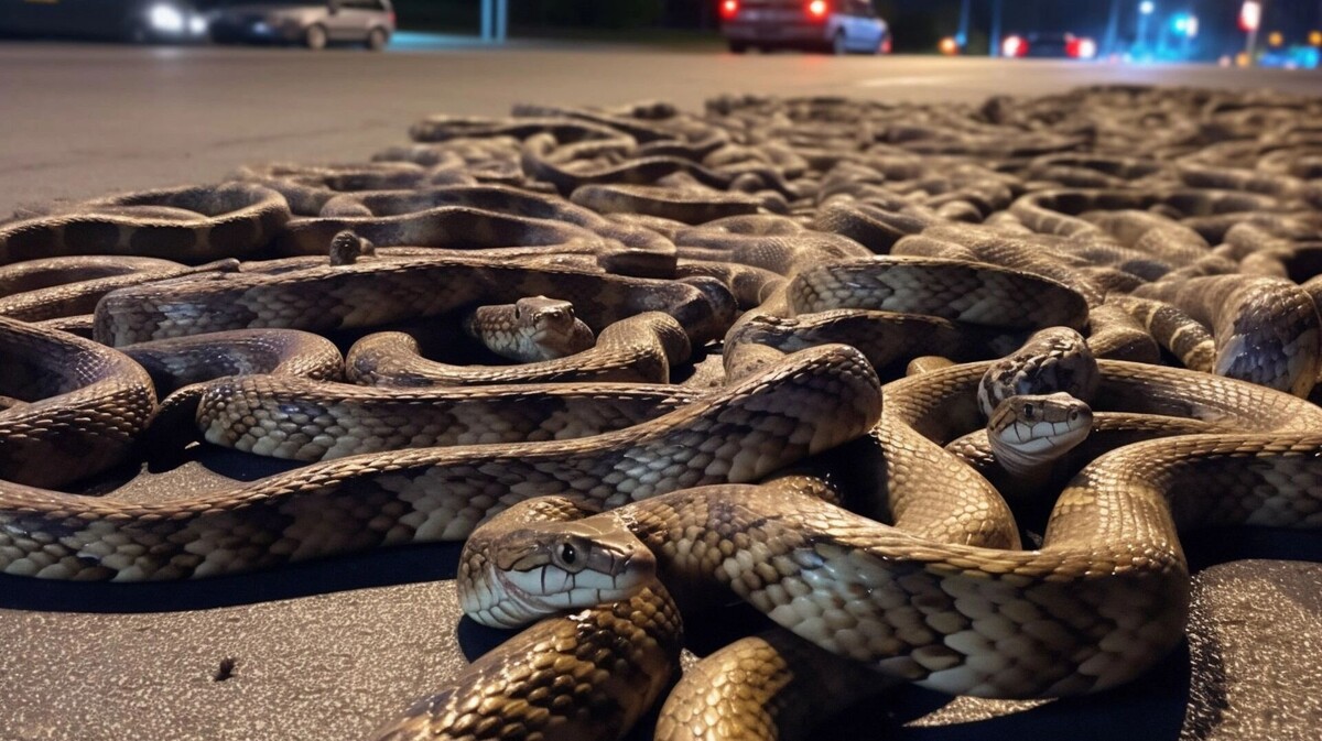 Ir uzsākts plāns, lai novērstu “tualetes čūsku” invāziju: 10 000 dolāru balva tam, kurš noķers visvairāk čūsku