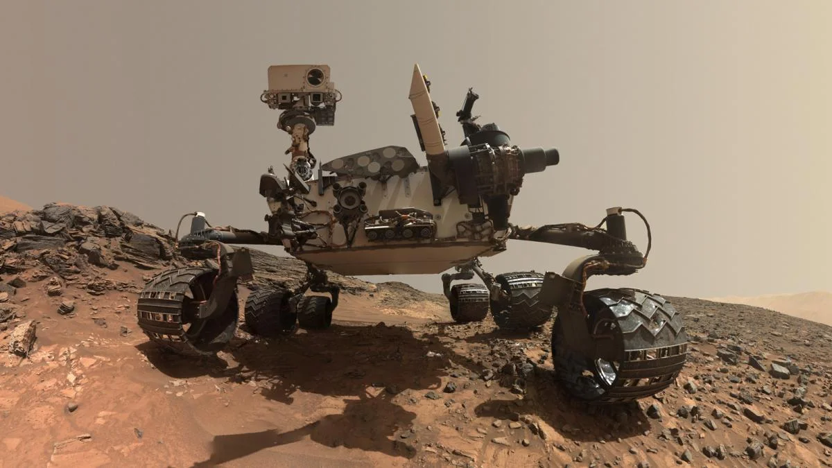 NASA Marsa rovers Curiosity nosūtījis satriecošu jaunu attēlu no Marsa