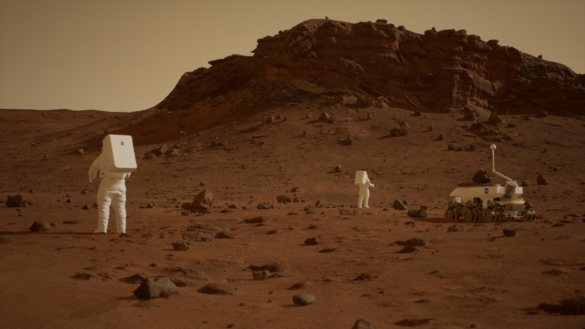 NASA ir nonākusi vienā no “huevos de araña” kubiem uz Marsa un nezina, kas tagad šeit notiks.